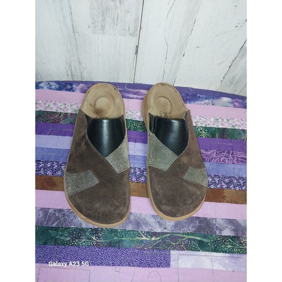 Birkenstock Tatami Slip On Patchwork Clogs Size 6 Women's - Picture 2 of 6